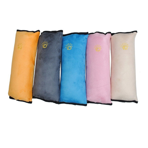 Children's Car Safety Belt Shoulder Cover, Car Seat Infant Sleeping Pillow, Faux Fur Safety Belt Cover