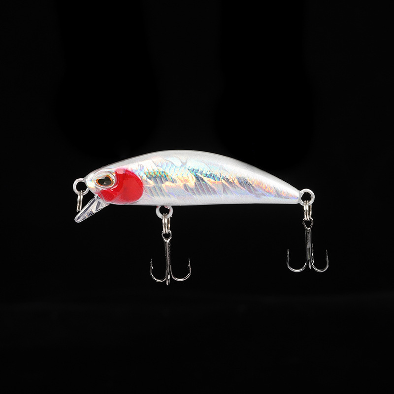 Sinking Minnow Lures Shallow Diving Minnow Baits Bass Trout Fresh Water Fishing Lure