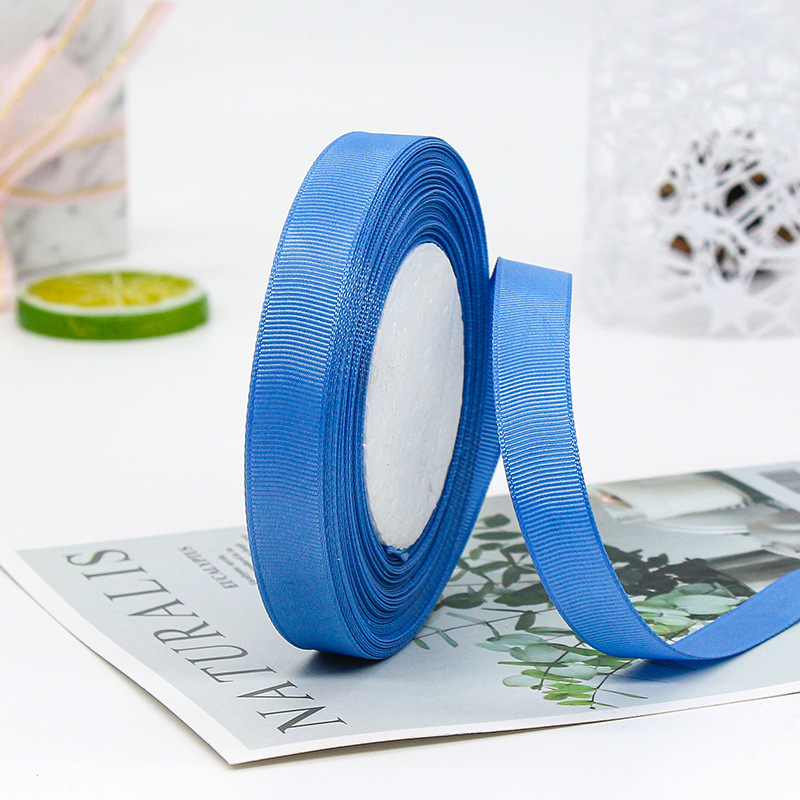 Fábrica al por mayor 1,5 cm costilla cinta accesorios para el cabello cinta de bricolaje embalaje de regalo cinta accesorios de ropa image 16