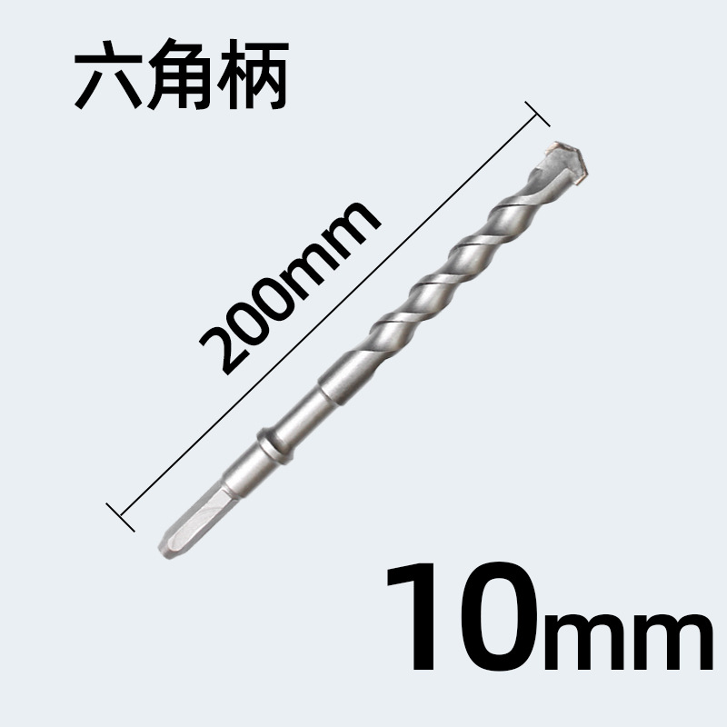 Factory Direct Long Hexagon Bit Alloy Hitachi 38E Impact Bit Cement Concrete Stone Hammer Bit