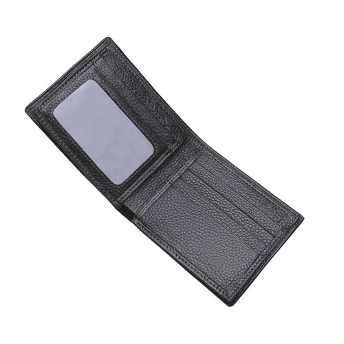 Long cowhide money men's genuine leather wallet multi-card slot wallet large capacity leather bag holder short cross-border dropshipping