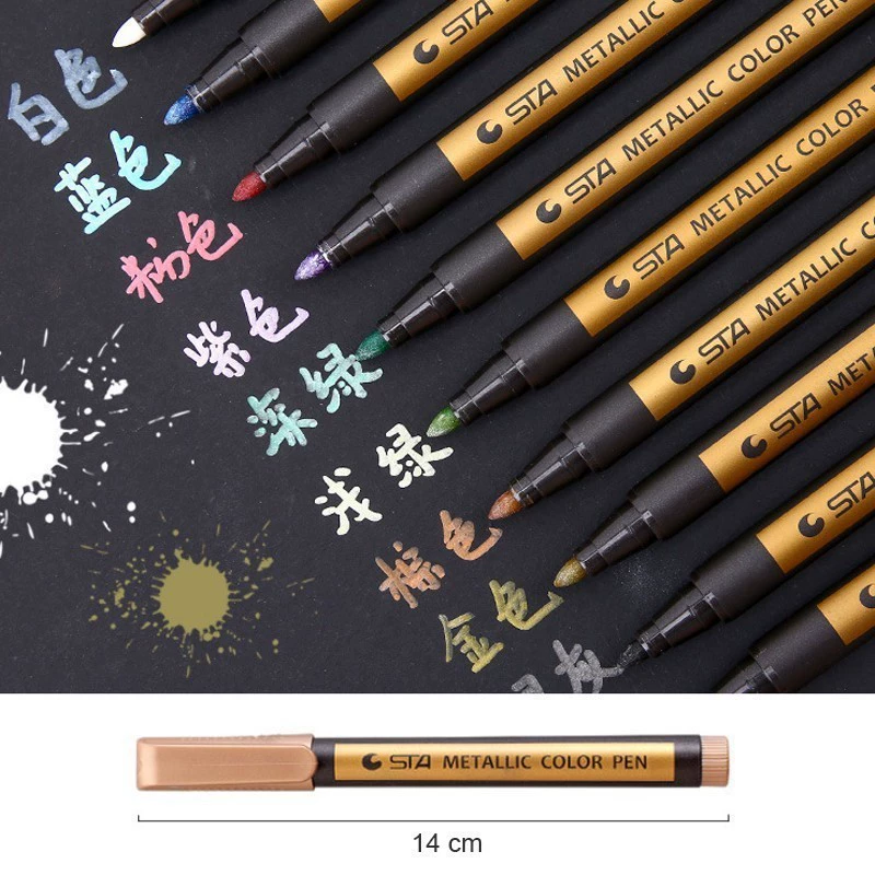 Metal marker, brush, photoalbum, Amazon, graffiti, handmade