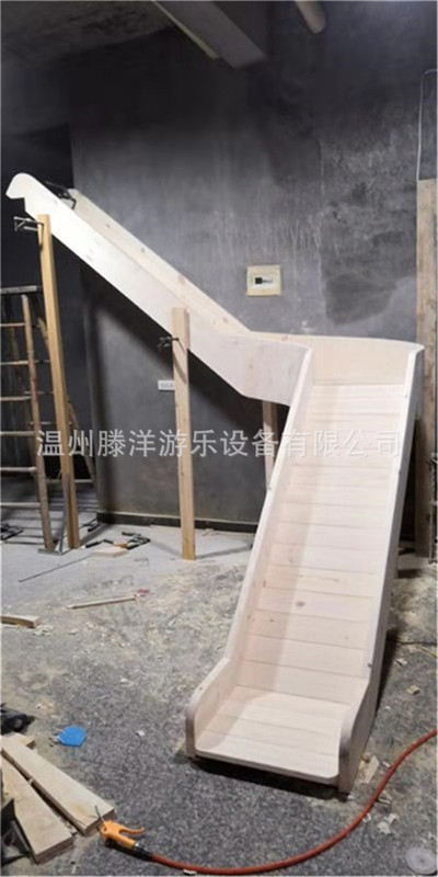 Private Customized Single Slide Camphor Pine Scenic Spot Home Use Corner Slide Wood Customization Factory Direct Sales Private Customized Single Slide Camphor Pine Scenic Spot Home Use Corner Slide Wood Customization Factory Direct Sales
