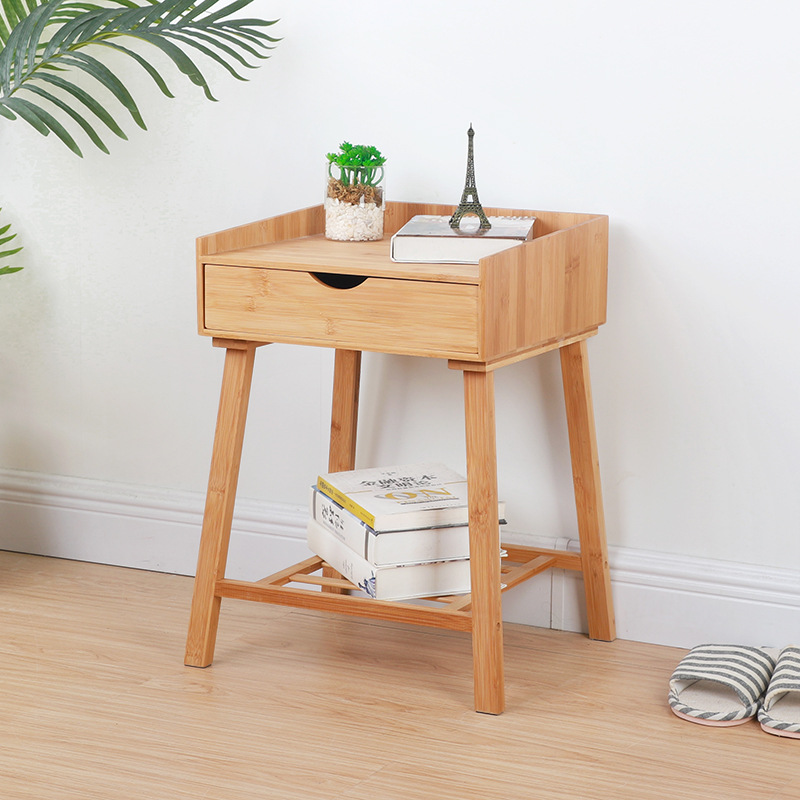 家用简约床头柜客厅储物柜简易抽屉式收纳柜房间装饰卧室柜置物架|ms