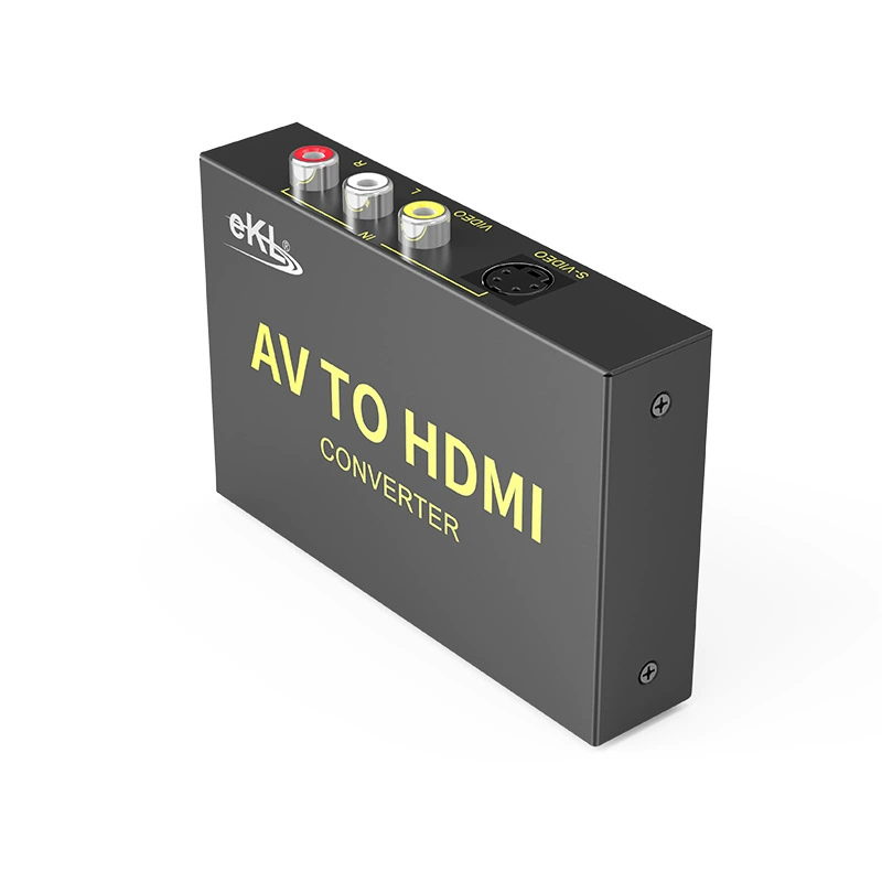 eKL -AVH s-видео и AV в конвертер HDMI импортированные чипы поддержка 1080p Официальный бренд