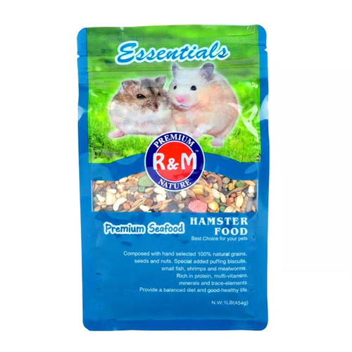 Ham Cereal Seafood Fruit and Vegetable Nutrition Hamster Food Pet Hamster Main Food Feed Golden Bear Food 1Lb