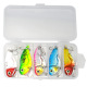 5 Colors Metal Blade Baits Spinner Blade Lures Fresh Water Bass Swimbait Tackle Gear