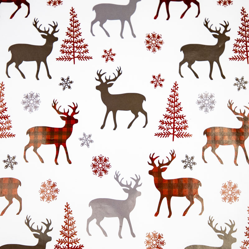 80g nueva decoración de Navidad regalo caja de regalo papel de embalaje DIY papel decorativo cubierta de libro de Corea del Sur papel de color de dibujos animados