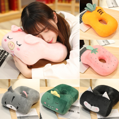 Nap pillow for primary school students to sleep on their stomachs, pillows for lunch, office portable pillows for sleeping artifacts