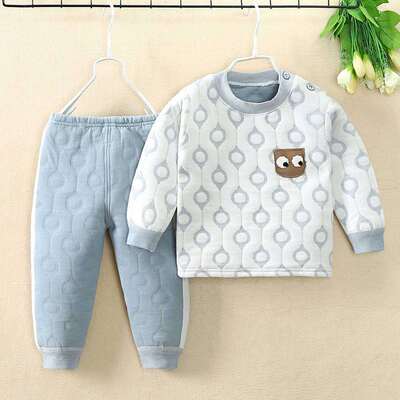 2020 Buda thickening Jacquard three layers Air layer Warming jacket Home Furnishings Underwear Underwear Manufactor Direct selling