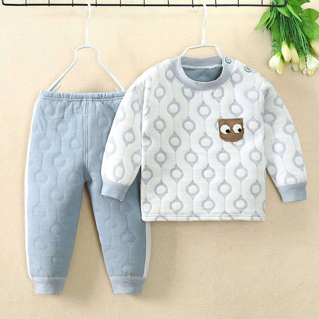 2020 Buda thickening Jacquard three layers Air layer Warming jacket Home Furnishings Underwear Underwear Manufactor Direct selling