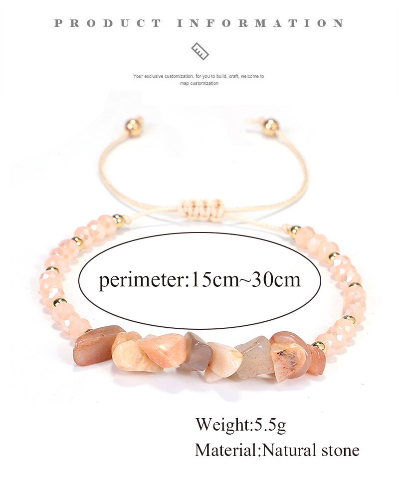 Fashion Solid Color natural stone Beaded Womenu0027S Bracelets 1 Piece