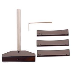 Guitar Nut String Installing Tool Set Guitar Nut String Installing Clamp + 3 Sizes Nut Alloy Stringing Inserts