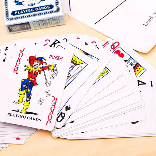 Playing cards poker card game home general playing cards chrysanthemum one or two yuan shop supply