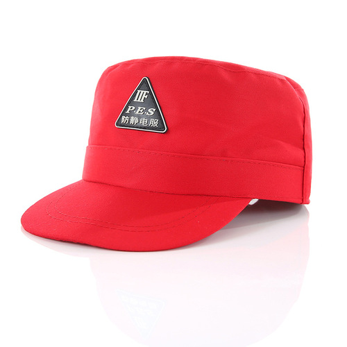 Anti-static work cap gas station hat men's liquefied gas station workshop workwear accessories baseball cap peaked cap