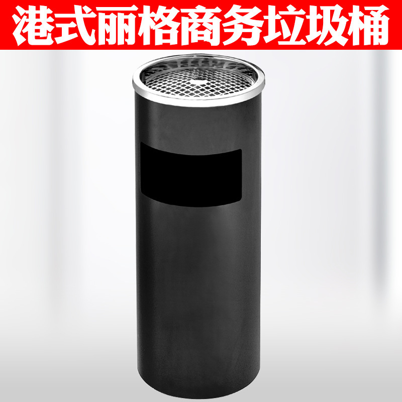Factory direct hotel lobby round stainless steel Rig seat ashtray corridor classification trash ashtray Factory direct hotel lobby round stainless steel Rig seat ashtray corridor classification trash ashtray