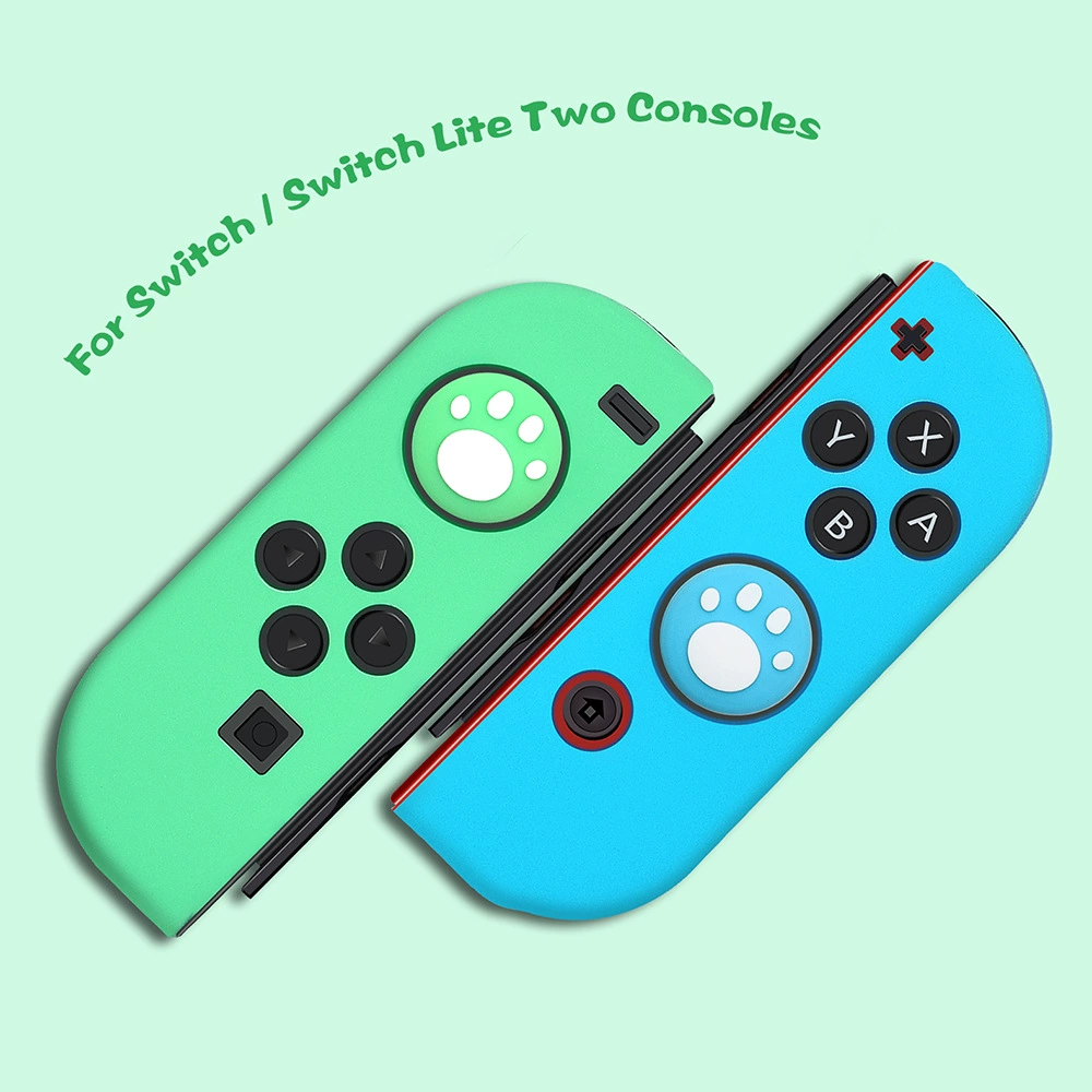 Nintendo Switch Ручка Handlecoke Switch OLED Raptor Нажатие Клавиш Кат Кошки Кошки Когти Силиконовая Шапочка
