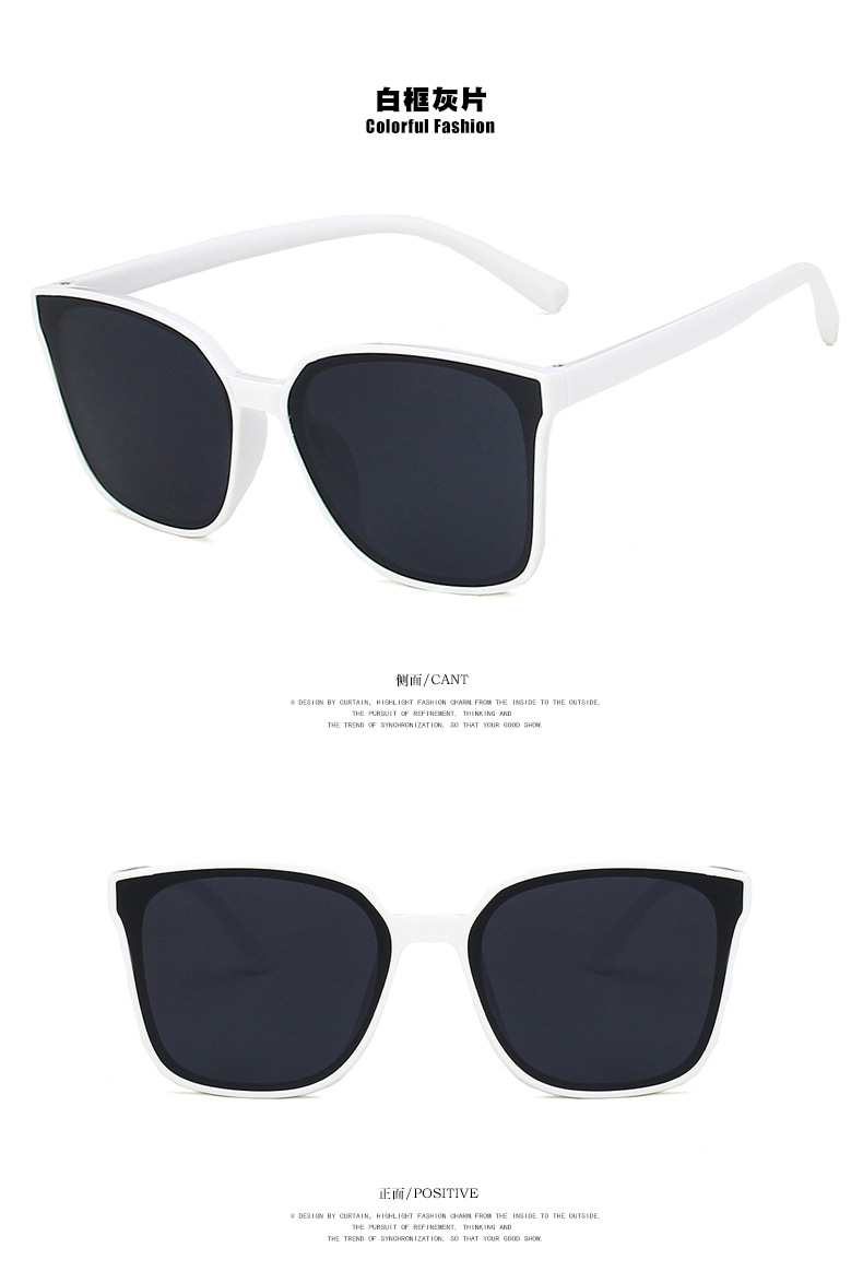 Gafas de sol cuadradas retro de moda coreanapicture6