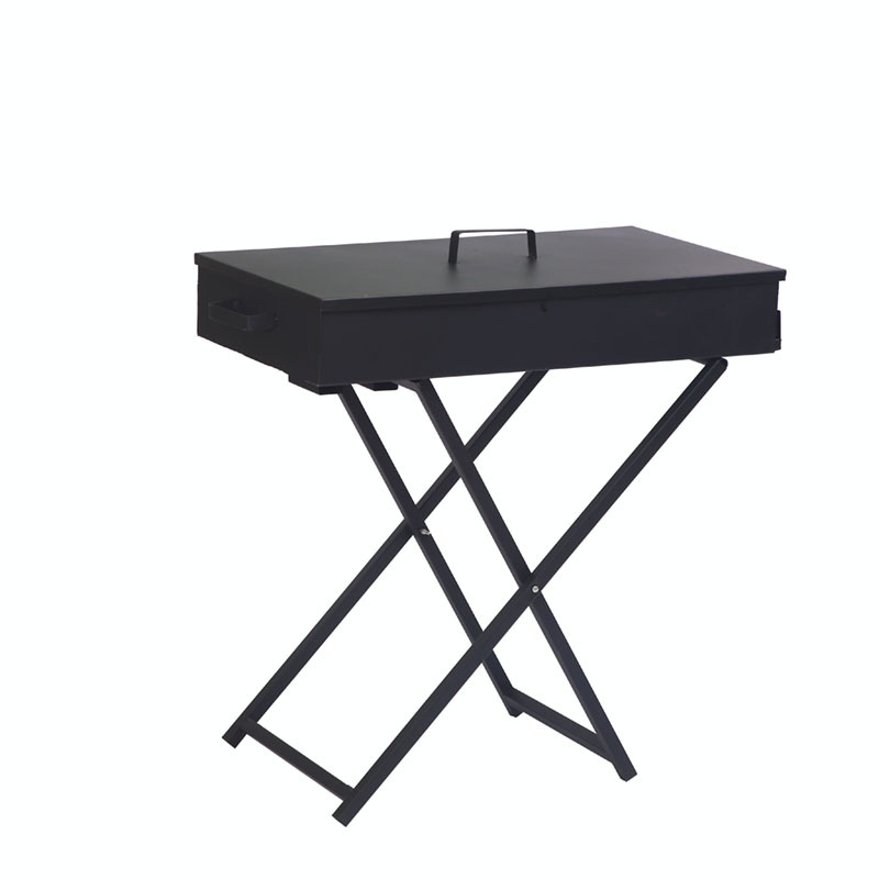 Parrilla de barbacoa al aire libre plegable de acero inoxidable Parrilla de barbacoa Parrilla de carbón barbacoa fiesta familiar herramientas de barbacoa