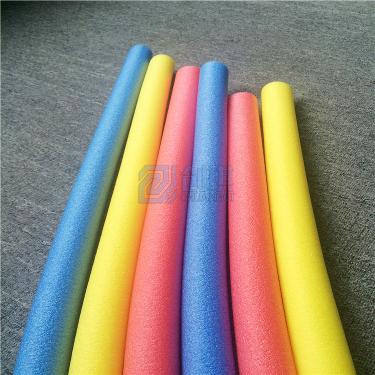 厂家批发游泳浮水条EPE珍珠棉浮水棒游泳训练eva浮水块