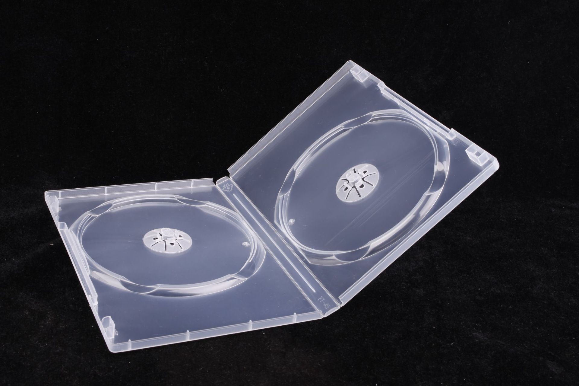 14厘DVD加厚光盘盒 双片装 单碟装 可插封面CD DVD透明软胶光碟盒-阿里巴巴