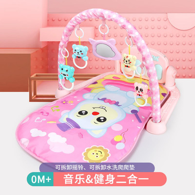 现货跨境爆款婴儿脚踏琴玩具宝宝音乐健身架新生儿0-1岁健身器