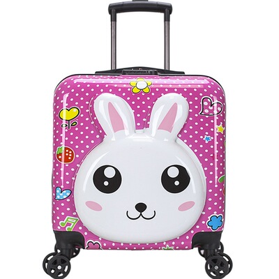 children Draw bar box lovely suitcase 18 inch 20 customized The four round Drag boxes Cartoon trunk men and women student