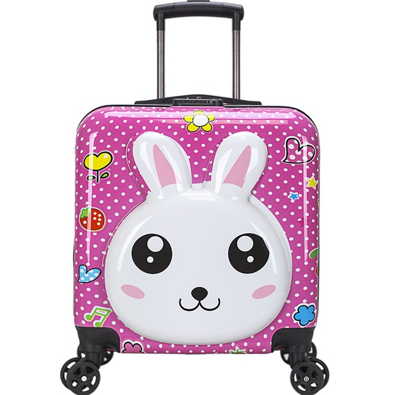 children Draw bar box lovely suitcase 18 inch 20 customized The four round Drag boxes Cartoon trunk men and women student