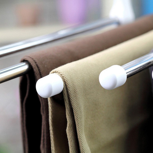 Multifunctional trouser rack, trouser hanger, household folding magic trouser clip, multi-layer telescopic trouser hanger, wardrobe storage artifact