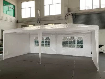 3*6 Party Foldableing Tent Outdoor Promotional Tent Four-legged Awning Foldableing Awning Custom Four-corner logo (Çadırlar) - white-3-4-people