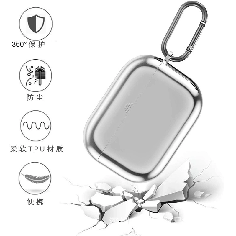 Защитный чехол совместимый с Apple, беспроводные наушники, пряжка, bluetooth