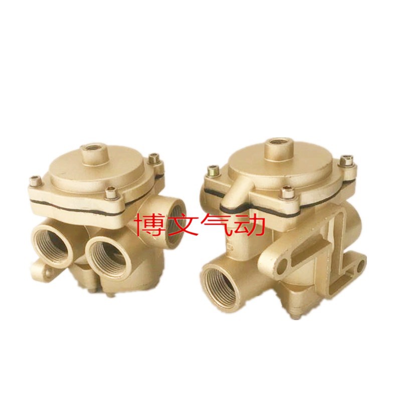 二位五通气控阀K25JK-15W K25JK-20W 25W 10W 4分 6分 1寸气动阀