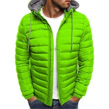 men hooded cotton-padded clothes winter jackets coat