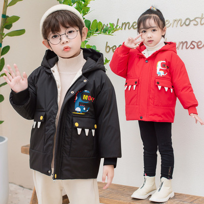 2020秋冬季儿童羽绒服新款韩版宝宝中小童装加厚外套男女童羽绒服