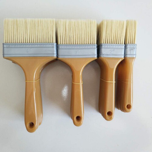 Manufacturer wholesale plastic handle non-shedding nylon board brush dust removal cleaning brush paint paint brush transplanted bristle brush