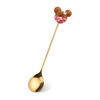 Q Creative Cartoon Small Sweed Sweed Glose Tablet Spoon Lollipop Matthalier Small Tone Mouse Spoon Fork