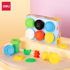 Geti 67803 Clay Set Kindergarten Elementary School DTY Creative Modeling Clay 6 Colors