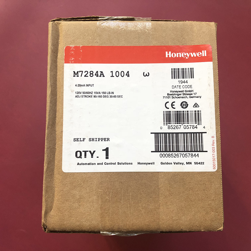 Honeywell美国霍尼韦尔电动执行器M7284A1004原装正品假一罚十