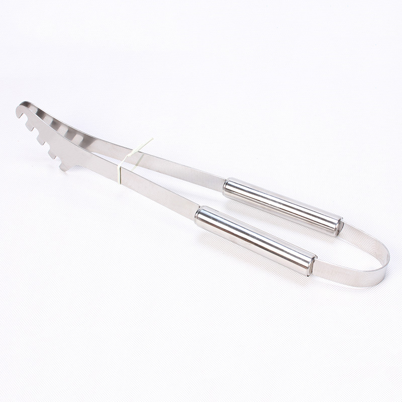 Directo de fábrica de acero inoxidable barbacoa utensilios familia al aire libre barbacoa traje tenedor pala clip combinación herramienta traje