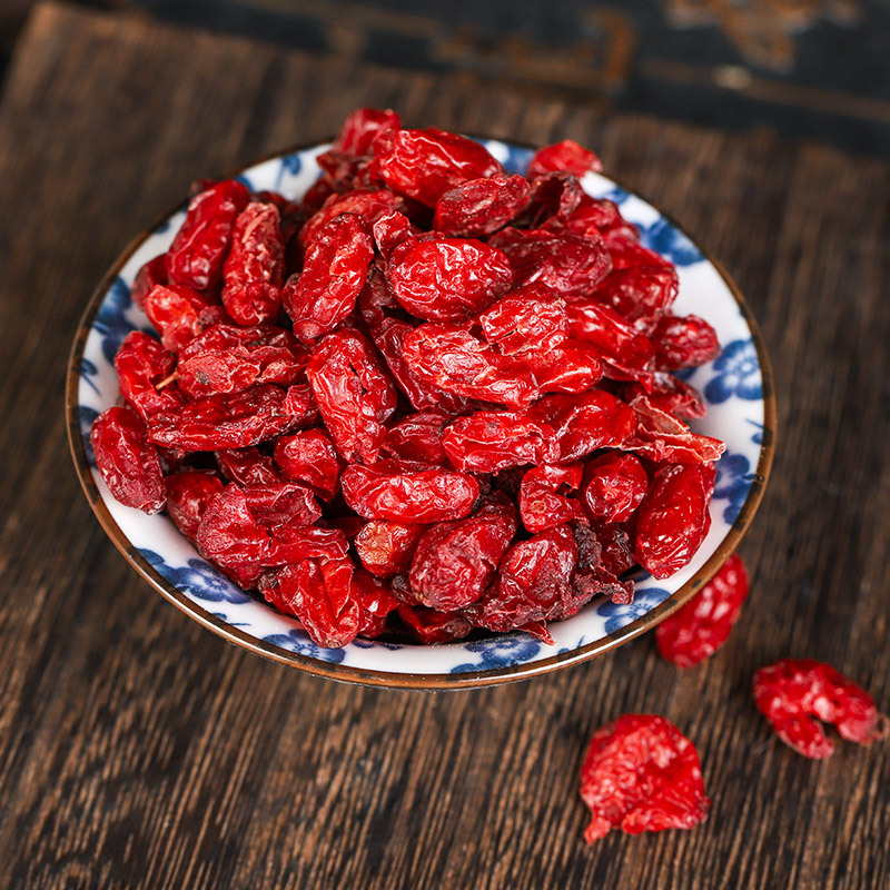 Shan Zhu Yu Dried Fruit (Cornus officinalis) — Food-Herb Jujube Peel for Tea & Soup key features
