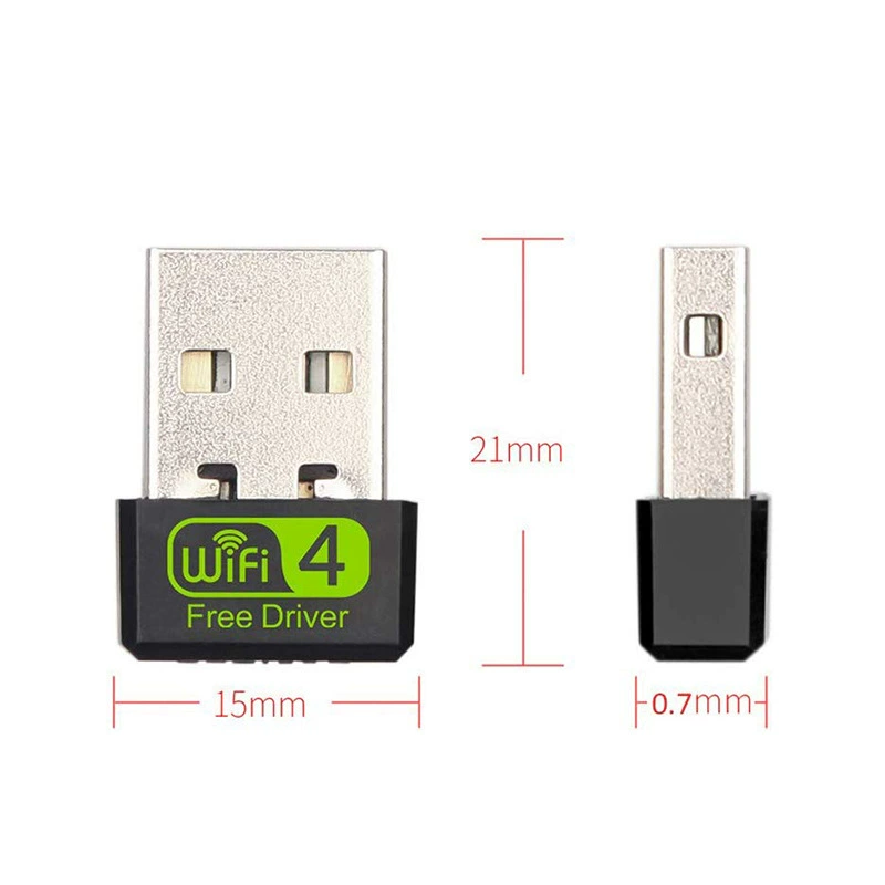 USB беспроводная сетевая карта для компьютера, WiFi приёмник USB, сетевая карта без драйверов, 2.4G/5G WiFi приёмник