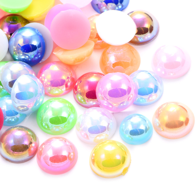 炫彩AB半圆珍珠ABS仿珍珠 (1)