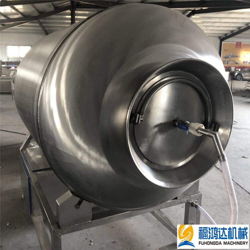 新款猪腰腌制滚揉设备 肉丁真空滚揉机生产厂家 牙签肉滚揉机