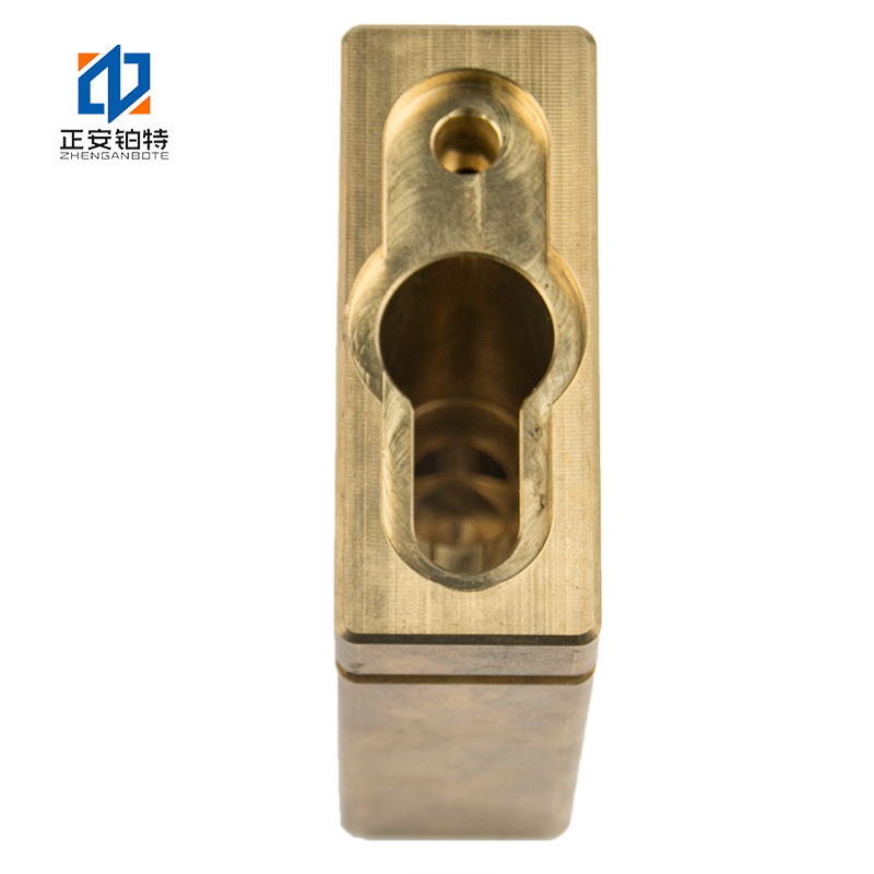 冲压加工 纯铜件锁盒加工定制.五金冲压制品