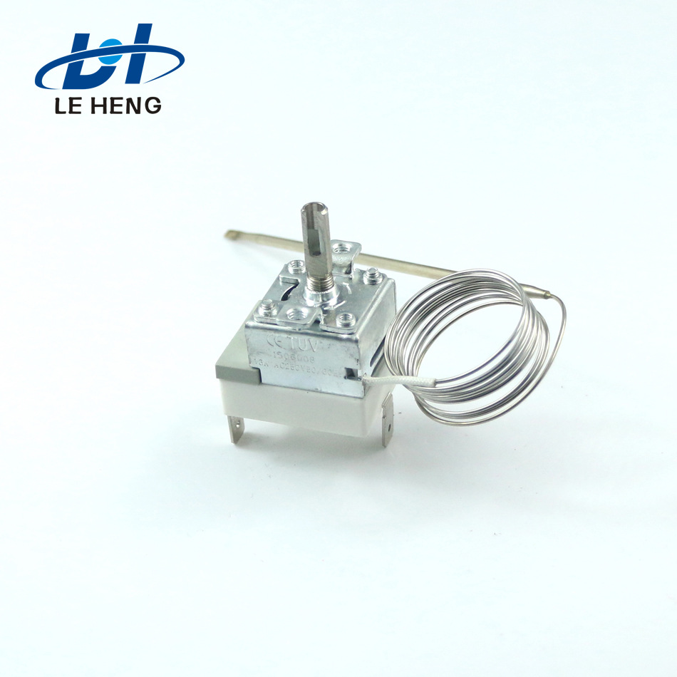 WHD-FB体积小的3只插脚烤箱温控器恒温器300度温控开关