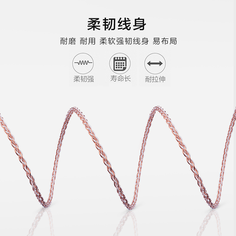台湾 发烧7N单晶铜喇叭线HiFi音响DIY音箱线汽车音响改装散线