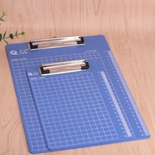 批发A5 A4塑料实色写字板夹板 文件夹 菜单点餐垫票据夹 加厚硬料