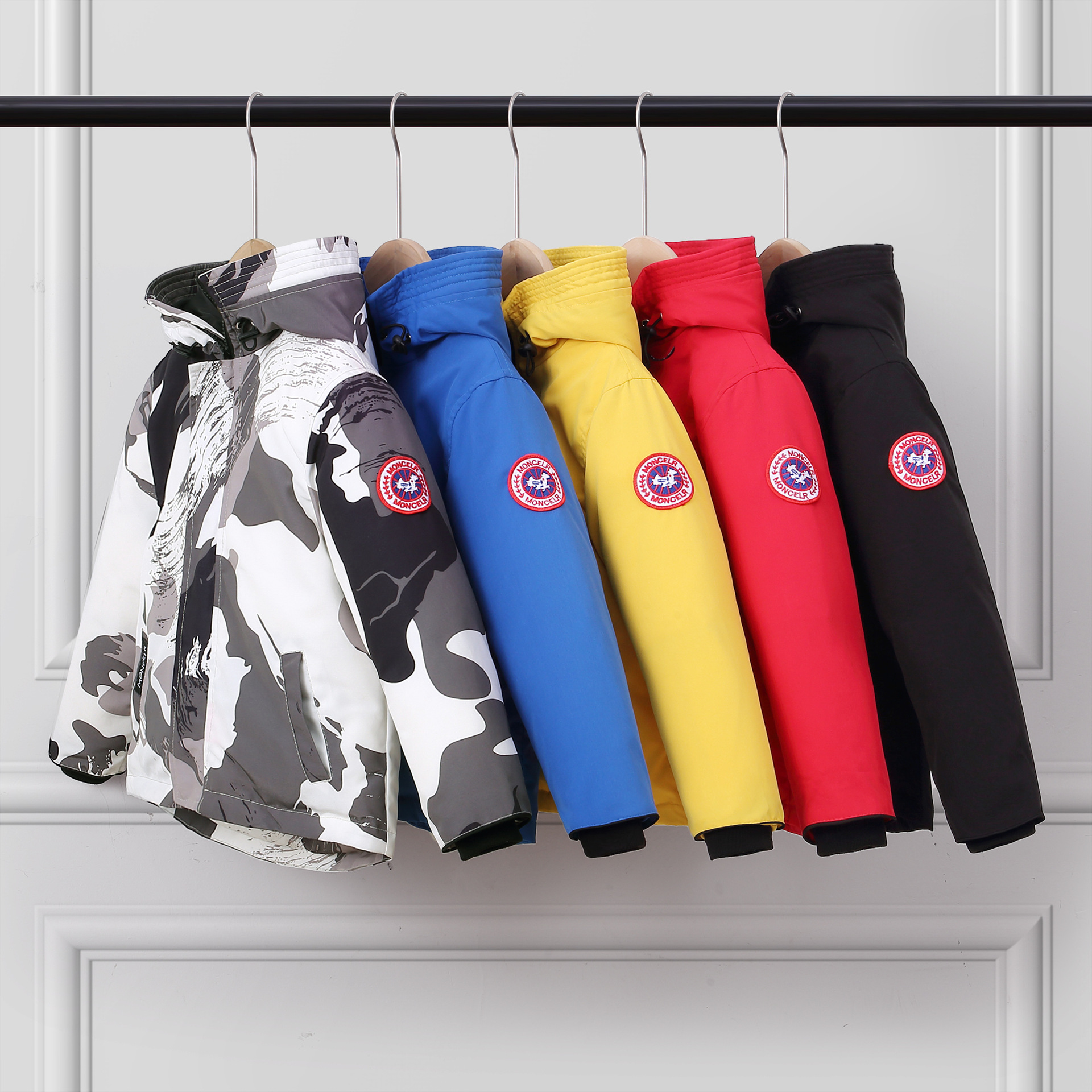 洋气新款冬季中长款冲锋衣儿童羽绒服批发连帽男童女童加厚中大童