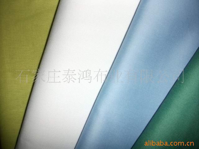 供应府绸60寸涤棉45 45 133 72混纺半漂布 本白