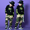 Street dance for children Hip-Hop Kit Boy hiphop girl Jazz Dance costume Chaotong 9 Tide brand 8 costume